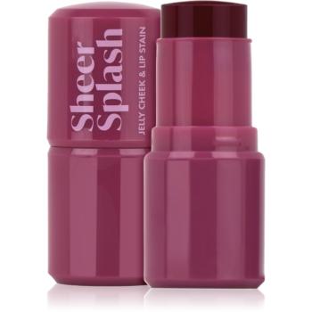 Barry M Sheer Splash fard multifuncțional, pentru buze și obraz culoare Pomegranate Pour 5.8 g