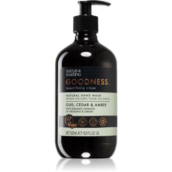 Baylis & Harding Goodness Oud, Cedar & Amber Săpun natural pentru mâini 500 ml