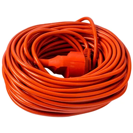 Prelungitor fisa-cupla 30m, 3x1.5mm2, portocaliu Strohm SM-PR-30