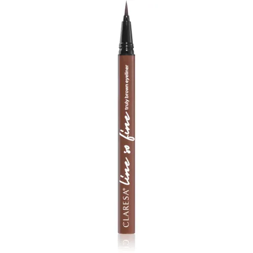 Claresa Line So Fine tuș de ochi tip cariocă culoare Brown 0,8 g