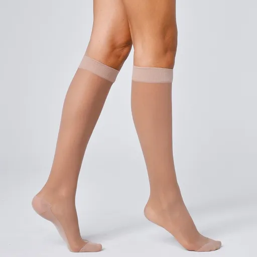 Set de 2 perechi de șosete compresive 70 DEN pentru ameliorarea senzației de picioare grele
