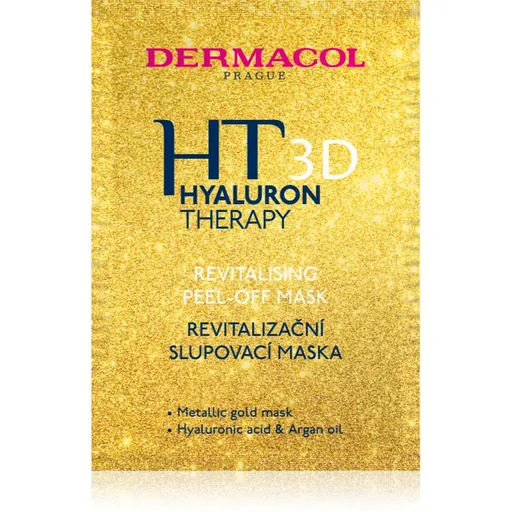 Dermacol Hyaluron Therapy 3D masca revitalizanta pentru fata cu efect de peeling cu acid hialuronic 15 ml