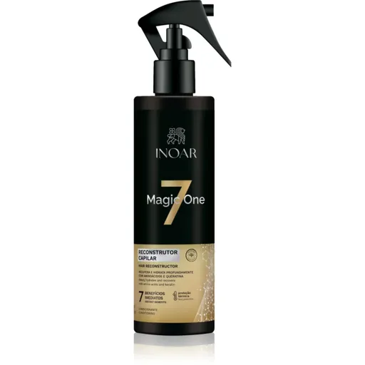 INOAR Magic One 7 Spray de păr multifuncțional pentru păr cu protecție termică 300 ml