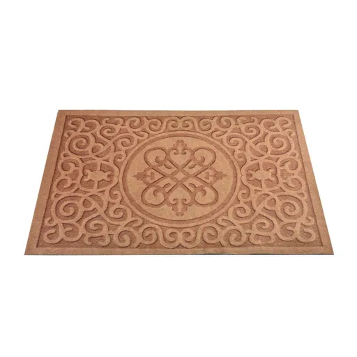 Covoras usa de la intrare Chilai Home 877CHL1007, 45x70 cm, PVC, Bej