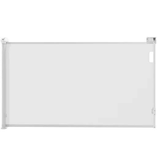 PawHut Gard Extensibil pentru Câini 0-144cm cu Blocare Automată, Alb | Aosom Romania