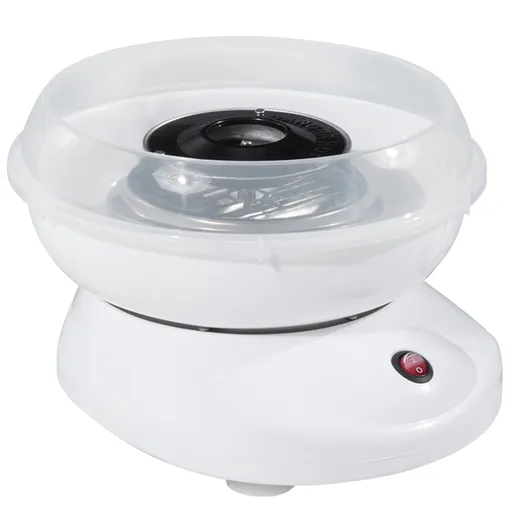 HomCom Macchina per Zucchero Filato, bianco, 27x26x18cm