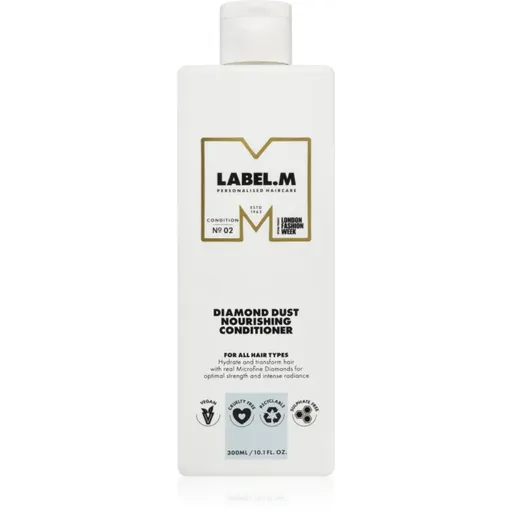 label.m Diamond Dust balsam de păr cu efect de hrănire pentru toate tipurile de păr 300 ml