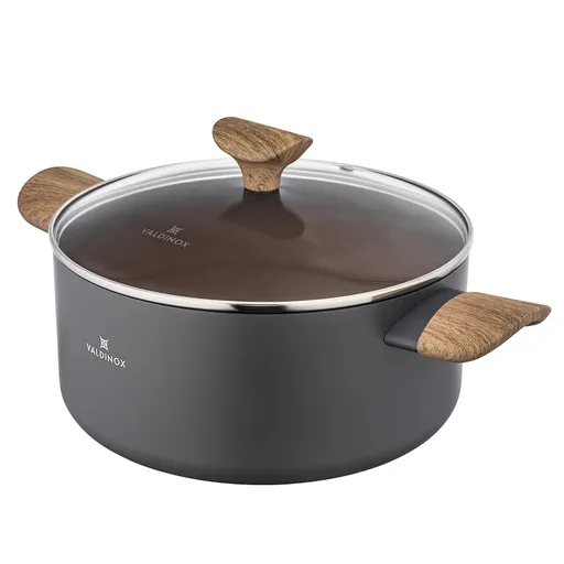 Valdinox Oală cu capac Morgan 24 cm, 4,4 l, 24 cm