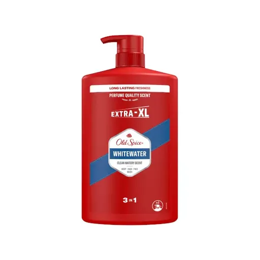 Old Spice Gel de duș pentru bărbați WhiteWater (Body-Hair-Face Wash) 1000 ml