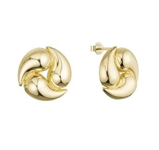 Evolution Group - Pavona Cercei originali din argint placați cu aur 61126