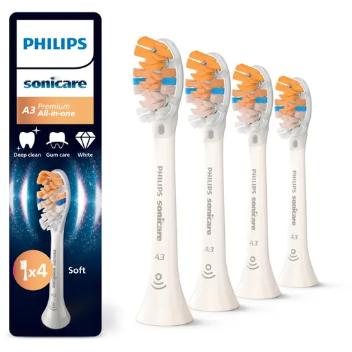 Philips Sonicare Premium All-in-One HX9094/87 capete de schimb pentru periuta de dinti White 4 buc