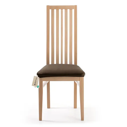 Restilo Husă elastică pentru scaun Sento maro închis, 40 x 40 + 5 cm, maro închis