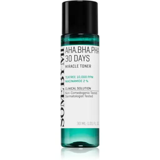 Some By Mi AHA∙BHA∙PHA 30 Days Miracle Toner lotiune calmanta si hidratanta 30 ml