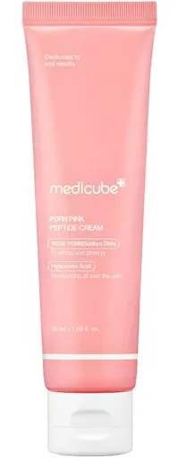 Medicube Cremă hidratantă intensivă pentru ten PDRN Pink (Hyaluronic Moisturizing Cream) 50 ml