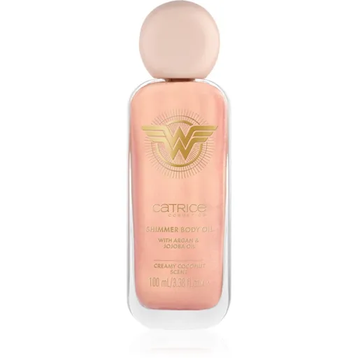 Catrice Wonder Woman ulei stralucitor pentru corp culoare 020 Sassy 100 ml