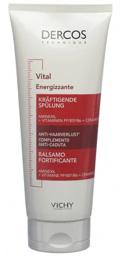 Vichy Balsam de întărire împotriva căderii părului Dercos Energising (Fortifying Conditioner) 200 ml