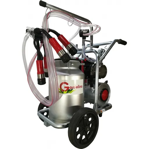 Aparat de muls Vaci Gardelina T240 AL PC, 40L aluminiu, 2 posturi 180 l/min, 16-20 bovine pe ora