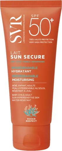 SVR Loțiune hidratantă protectoare SPF 50+ Sun Secure (Milk) 100 ml