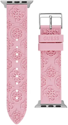 Guess Curea de silicon pentru Apple Watch (38 - 41 mm) - Pink CS2003S3