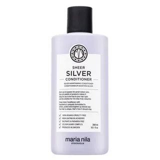 Maria Nila Sheer Silver Conditioner balsam pentru întărire pentru păr blond 300 ml