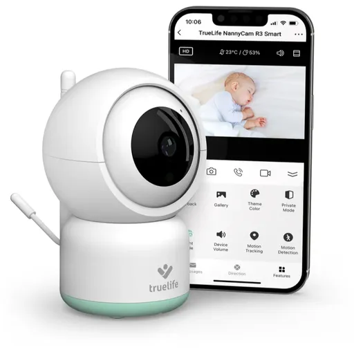 TrueLife NannyCam R3 Smart monitor video digital pentru bebeluși 1 buc