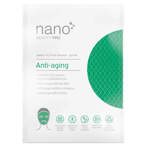 nanoBeauty Anti-Aging mască cu nanofibre
