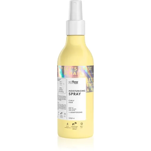 so!flow Curly Hair Nourishing Spray spray care nu necesita clatire pentru păr creț 150 ml