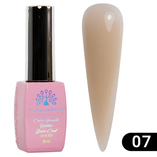 Base Coat pentru Unghii, Color French 8 ml, 07, TPO Free