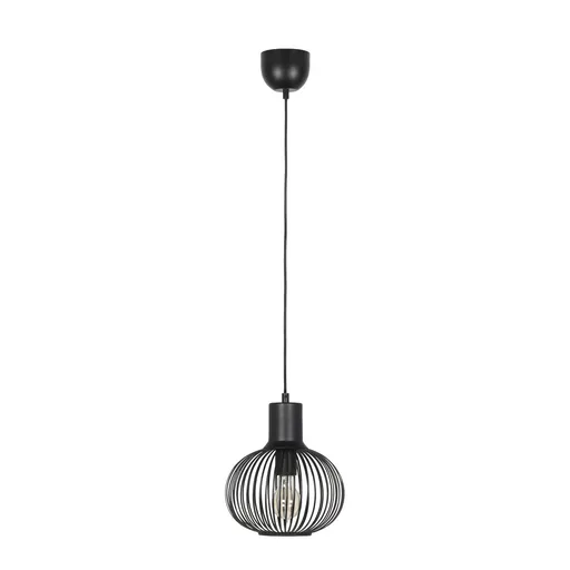 Lustra Gila, TRIO, 23x150 cm, 10W, 1x E27, metal, negru mat