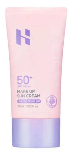 Holika Holika Crema de protecție solară SPF 50+ Make Up Sun Cream (Matte Tone Up) 60 ml