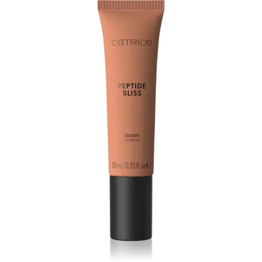 Catrice Peptide Bliss Glossy Lip Balm balsam de buze tip gloss cu peptide culoare 040 Toffee Touched 10 ml