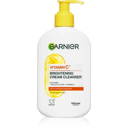 Garnier Skin Naturals Vitamin C cremă de curățare cu vitamina C 250 ml