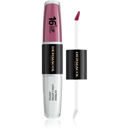 Dermacol 16H Lip Colour ruj rezistent si luciu de buze. culoare 07 2x4 ml