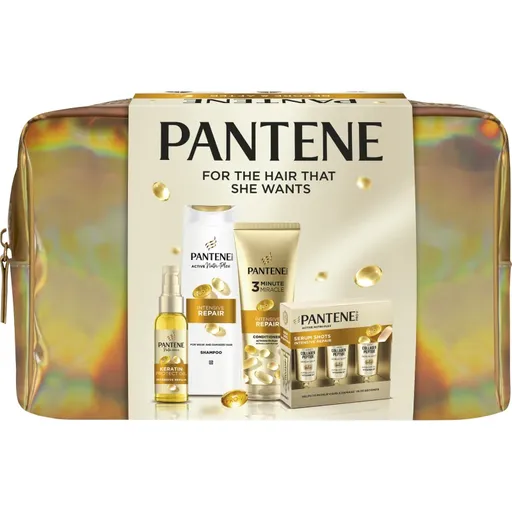 Pantene Pro-V Active Nutri Plex Golden Bag set cadou pentru par deteriorat