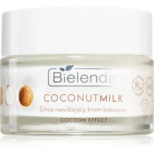 Bielenda Coconut Milk crema de fata hidratanta cu cocos 50 ml