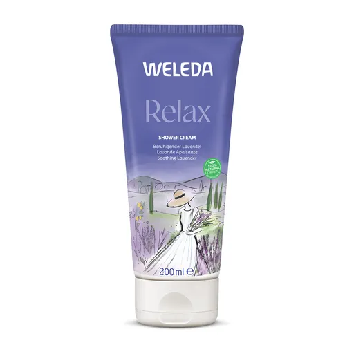 Weleda Cremă de dus calmantă Aroma Shower Relax (Comforting Creamy Body Wash) 200 ml