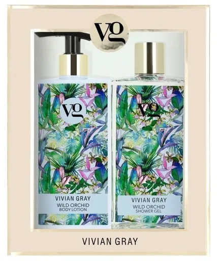 Vivian Gray Set cosmetic Wild Orchid (Shower Gel