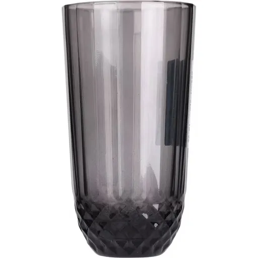 Pahar din sticlă de culoarea fumurie, 345 ml, L