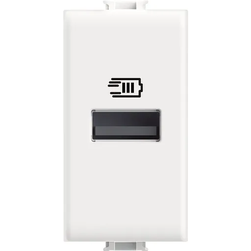 Incarcator Usb tip A 15W Bticino Matix AM4191A, alb