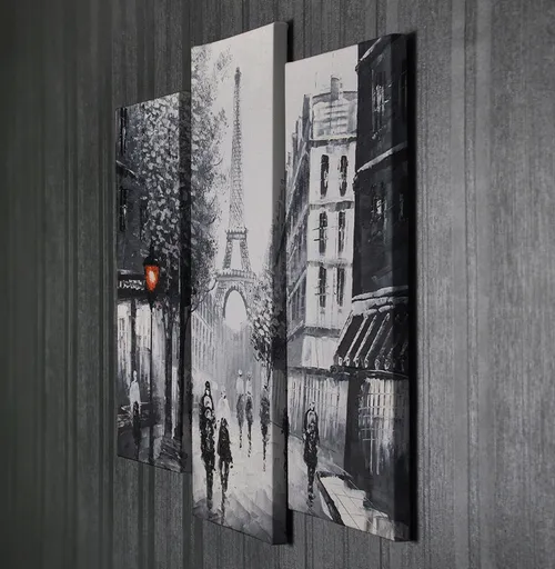 Tablou decorativ, UC034, 45 x 20 cm, Multicolor