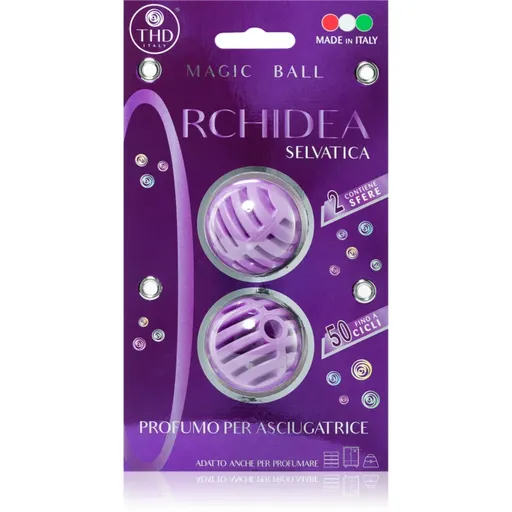 THD Orchidea Selvatica bile parfumate pentru uscătorul de rufe 2 buc