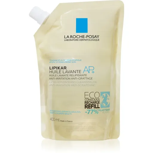 La Roche-Posay Lipikar Huile AP+ Ulei de curățare relipidic alcalin împotriva iritației 400 ml