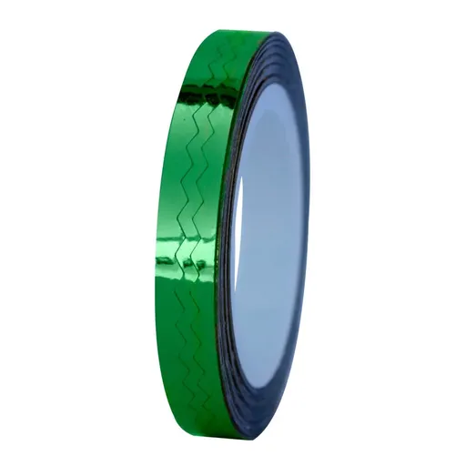 Banda Metalica Zig-Zag Verde