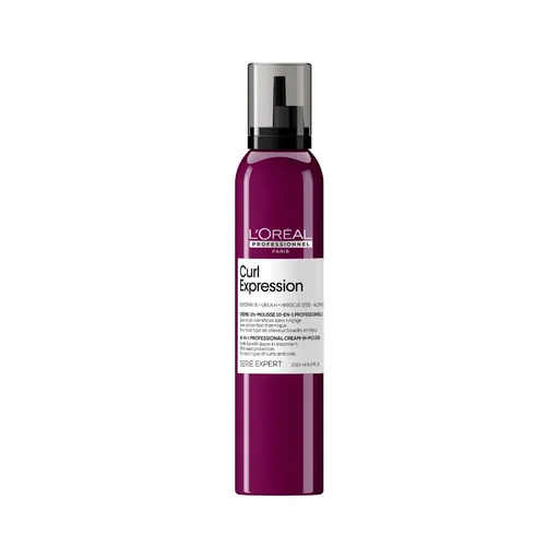 Spuma-Crema fara Clatire pentru Parul Cret sau Ondulat L'Oréal Professionnel Serie Expert Curl Expression 10 In 1 250ml