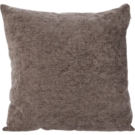 Pernă Chenille Dark Brown, 45 x 45 cm, maro închis