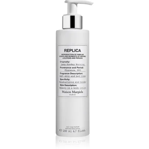Maison Margiela REPLICA Lazy Sunday Morning lapte de corp pentru femei 200 ml