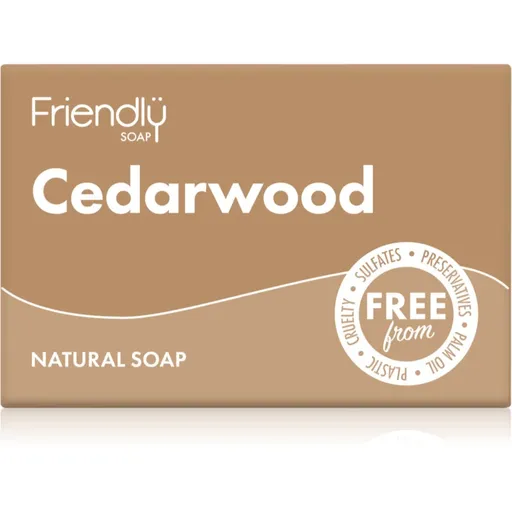 Friendly Soap Natural Soap Cedarwood săpun natural 95 g