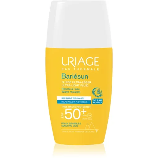 Uriage Bariésun Ultra-Light Fluid SPF 50+ fluid cu o consistenta usoara SPF 50+ 30 ml