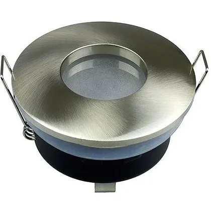 Corp spot GU10 IP54 crom mat rotund V-TAC SKU-3614