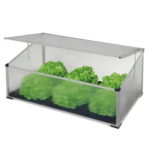 Seră 100 x 30/40 x 60 cm, policarbonat